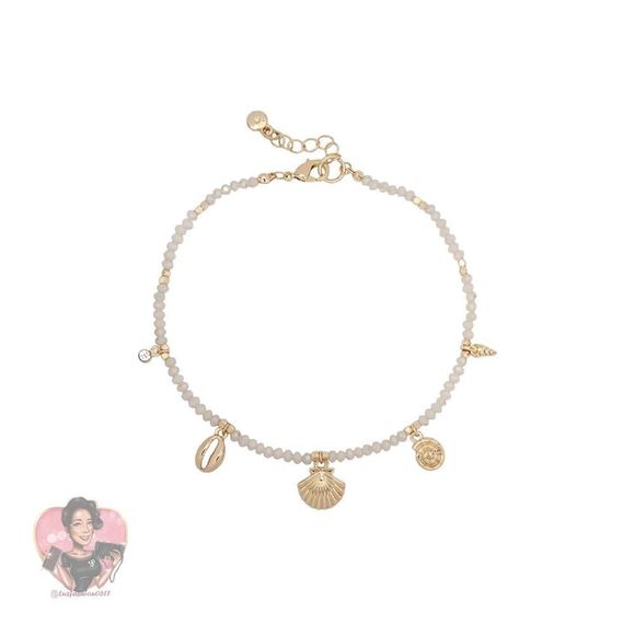 LC LAUREN CONRAD Shell Anklet - Picture 1 of 2